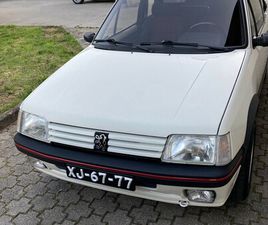 PEUGEOT 205 CABRIOLET CTI PEUGEOT 205 CTI CAPOTA ELÉTRICA SETEMBRO/91