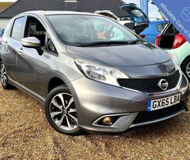 NISSAN NOTE NISSAN NOTE 1.2 N-TEC HATCHBACK 5DR PETROL MANUAL EURO 6 (START/STOP) (80 PS)