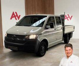 ② VOLKSWAGEN T6 TRANSPORTER 2.0 TDI DUBBELCABINE LAADBAK ** 6 — CAMIONNETTES & UTILITAIRES — 2EMEMAIN