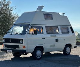 CALIFORNIA VW T3 WESTFALIA CARAVELLE CALIFORNIA JOKER `HOCHDACH` - ITALIANO, TARGHE ORIGINALI