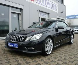 MERCEDES-BENZ E 300 E CABRIO E 300 CGI BLUEEFFICIENCY AMG-LINE