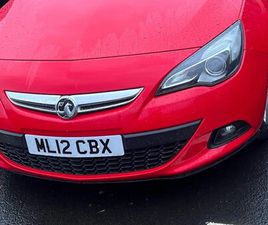VAUXHALL ASTRA GTC VAUXHALL, ASTRA GTC, HATCHBACK, 2012, MANUAL, 1364 (CC), 3 DOORS