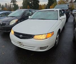 1999 TOYOTA SOLARA SLE COUPE 2D V6, 3.0 LITER - CUDL CERTIFIED!