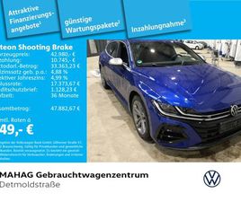 VOLKSWAGEN ARTEON SHOOTING BRAKE R ARTEON SHOOTING BRAKE R 2.0 TSI 4MOT. AHK LEDER NAVI LED KAMERA ALU20ESTORILBLACK