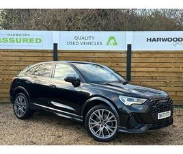 AUDI Q3 40 TFSI 2.0 TFSI 40 BLACK EDITION SPORTBACK 5DR PETROL S TRONIC QUATTRO EURO 6 (START/STOP) (19