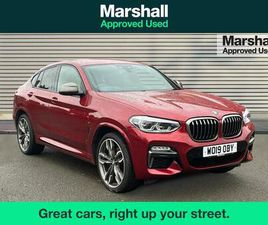 BMW X4 XDRIVE 30D 3.0 M40I AUTO XDRIVE EURO 6 (START/STOP) 5DR