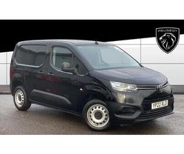 2022 TOYOTA PROACE L1 DIESEL 1.5D 100 ACTIVE VAN [6 SPEED] VAN DIESEL MANUAL
