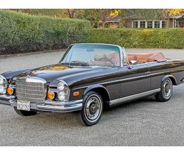 MERCEDES CLASSE S CABRIOLET 280 SE 1971 MERCEDES-BENZ 280SE 3.5 CABRIOLET