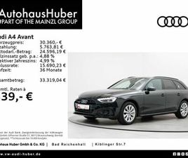 AUDI A4 AVANT 45 TFSI QUATTRO S TRONIC NAVI SHZ KAM.