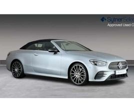MERCEDES CLASSE E CABRIOLET E 300 E300 AMG LINE NIGHT ED PREMIUM PLUS 2DR 9G-TRONIC