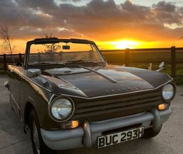 TRIUMPH HERALD 1970 TRIUMPH HERALD 13/60 CONVERTIBLE