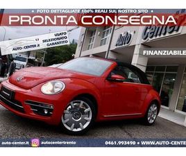 VOLKSWAGEN BEETLE CABRIO CABRIO 1.2 TSI DESIGN 18 PELLE