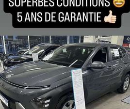 HYUNDAI KONA TECHNO 1.0 T-GDI 115CV - NEUVE DE STOCK - GARANTIE