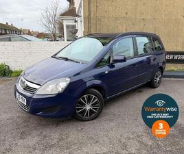 VAUXHALL ZAFIRA 1.6 16V EXCLUSIV EURO 5 5DR