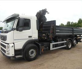 VOLVO FM SERIES VOLVO FM 410, 6X2, SKLÁPĚČ S3, HIAB 211
