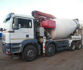 MAN TRUCK MAN TGA MAN TGA 35.410, 8X4, MIX + PUMPA 24M