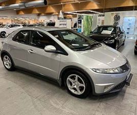 HONDA CIVIC HONDA CIVIC 5-D 1.8 I-VTEC 140HK AUTOMAT SPORT / S+V / LED-RAMP