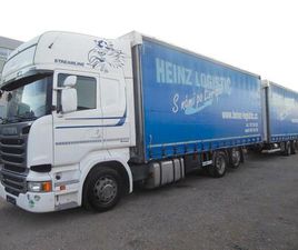 SCANIA R410, RETARDER, SOUPRAVA 120M3