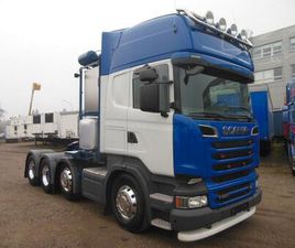 SCANIA R 580, V8, 8X4, 164.000 KG, TO
