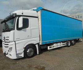 MERCEDES ACTROS MERCEDES-BENZ ACTROS 2546, 24 PALETTEN, LBW, ALU FE