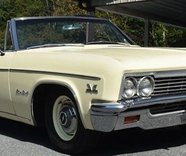 CHEVROLET IMPALA CABRIOLET 1966 CHEVROLET IMPALA CONVERTIBLE SS 427 #'S MATCHING SHOW CAR