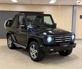 MERCEDES-BENZ G-KLASSE - 500 CABRIOLET UNIEK DEALER ONDERHOUDEN
