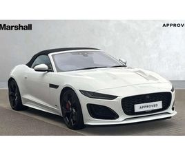 JAGUAR F-TYPE 5.0 P450 SUPERCHARGED V8 75 2DR AUTO CONVERTIBLE 2023, 5619 MILES, £56590 - 33025471 - EXCHANGEANDMART.CO.UK