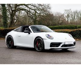 PORSCHE 911 TARGA 992 GTS PORSCHE 911 3.0T 992 4 GTS TARGA PDK 4WD EURO 6 (S/S) 2DR HIGH SPEC/PORSCHE WARRANTY CONVERTIBLE 2021, 12320 MILES, £109932 - 33029062 - EXCHANGEANDMART.CO.UK