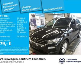 VOLKSWAGEN T-ROC T-ROC 1.0 TSI NAVI PARKPILOT DAB+ SITZHZ 6-GANG