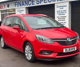 VAUXHALL ZAFIRA 1.6 CDTI ECOTEC SRI NAV EURO 6 (START/STOP) 5DR