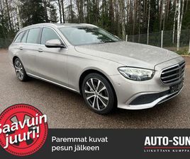 MERCEDES-BENZ E 300 E T A BUSINESS AVANTGARDE EQ POWER - #KORKO 2,99% + KULUT - #BURMESTER #AJOAVUSTINPAKETTI #DISTRONIC #KATTOLUUKKU #LED