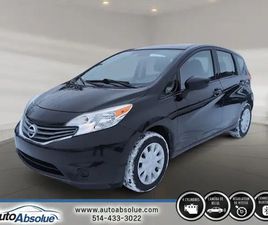 NISSAN VERSA NOTE 2016 NISSAN VERSA NOTESV