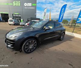 PORSCHE MACAN TURBO PACK PERFORMANCE PORSCHE MACAN TURBO PACK PERFORMANCE – 440 CH – GRIS VOLCANO – 2017 – 145 000 KM – ENTRETIEN PORSCHE ALMÉRAS