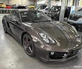 PORSCHE CAYMAN 981 S 3.4 I PDK 325 CH SPORT DESIGN + PASM + BOSE + CAMÉRA