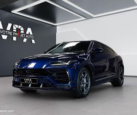 LAMBORGHINI URUS 4.0 V8 BITURBO 650CH • CAMÉRA 360° MASSAGE CARBONE TOIT PANORAMIQUE APPLE CARPLA...