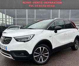 OPEL CROSSLAND X 1.2 TURBO 130CV ULTIMATE / CAMÉRA / AFFICHAGE TÊTE HAUTE / TOIT PANORAMIQUE / GPS / 2018 / 97 811 KMS /