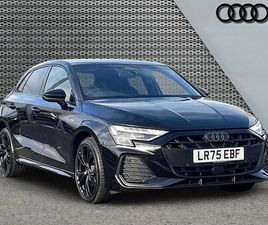 AUDI A3 SPORTBACK TFSI E BLACK EDITION 204 PS E S TRONIC