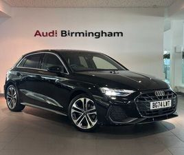 AUDI A3 AUDI A3 35 TFSI S LINE 5DR S TRONIC