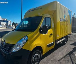 RENAULT MASTER RENAULT MASTER CAISSE 16M3 + HAYON 2.3 DCI 110 GRAND CONFORT PREMIÈRE MAIN /PRIX HT