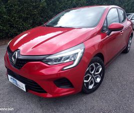 RENAULT CLIO RENAULT CLIO 5 V BUSINESS ROUGE FLAMME NACRÉ 1.5 BLUE DCI 85 BOITE 6 VITESSES GPS ANDROID AUTO CARPLAY FEUX AUTO FULL LED AUTOMATIQUE / 1ÈRE MAIN ET ENTRETIEN R