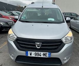 DACIA DOKKER ESSENCE 1.6L SCE, 100CV, 5 PORTES, 5 PLACES, 59000KM. ANNEE 2016