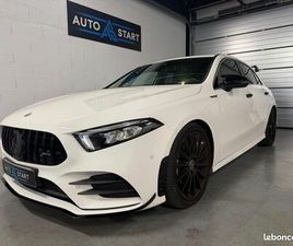 MERCEDES CLASSE A 200 D 150CH 8G-DCT AMG LINE /KIT COMPLET A45S/HISTORIQUE COMPLET/CARPLAY/SIEGES CHAUFFANTS/CAMERA DE RECUL