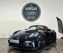 PORSCHE 718 BOXSTER SPYDER PORSCHE 718 BOXSTER SPYDER 4.0 420CH BVM6