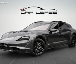 PORSCHE TAYCAN TURBO S CROSS TURISMO 761 CH EXCLUSIVE MANUFAKTUR FULL CARBONE TVA LOA À PARTIR DE 930 E/MOIS