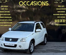 SUZUKI GRAND VITARA VENTE A DISTANCE LIVRAISON FRANCE SUZUKI GRAND VITARA II 2.4 VVT 165CH 4X4 3 PORTES BOITE AUTOMATIQUE CLIM JA FAIBLE KM TRES BON ETAT