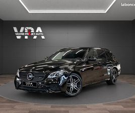 MERCEDES CLASSE E BREAK E 43 AMG MERCEDES-BENZ CLASSE E E43 AMG 4MATIC BREAK • V6 3.0L 401CH • NAVIGATION • BLUETOOTH • LED • PACK AMG NIGHT • CARPLAY & ANDROID AUTO • ATTELAGE