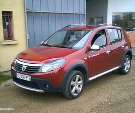 DACIA SANDERO STEPWAY DACIA SANDERO STEPWAY 1.6 BIOETHANOL 105CV 1ERE MAIN 131000KM CLIM SUIVI COMPLET ORIGINE FRANCE E85 HIFLEX