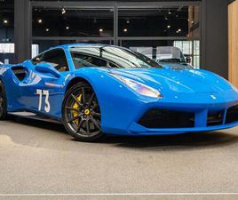 FERRARI 488 GTB FERRARI 488 70TH ANNIVERSARY EDITION FULL CARBON 3.9 GTB HELE TAILOR MADE 1 OF 1