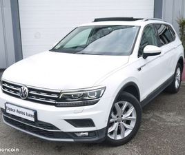 VOLKSWAGEN TIGUAN ALLSPACE 2.0 TDI 150CH CARAT DSG7, 7 PLACES, DISTRIB NEUVE