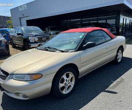 CHRYSLER SEBRING CABRIOLET CHRYSLER SEBRING JXI CABRIOLET